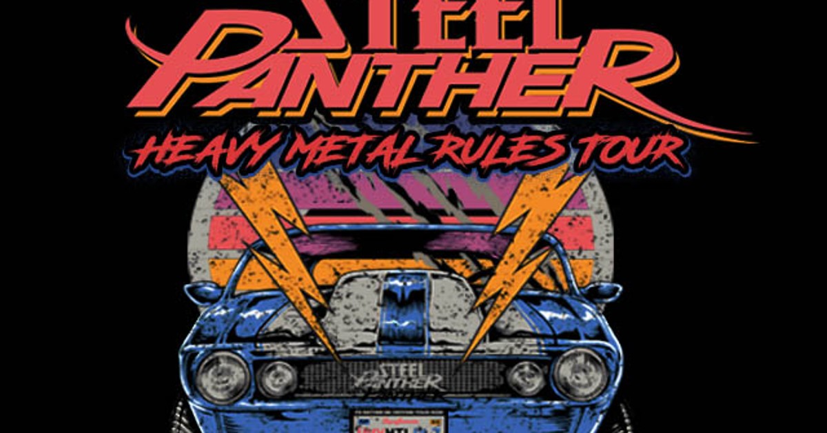 Steel Panther Heavy Metal Rules Tour at Marquee Theatre on Apr 1, 2021