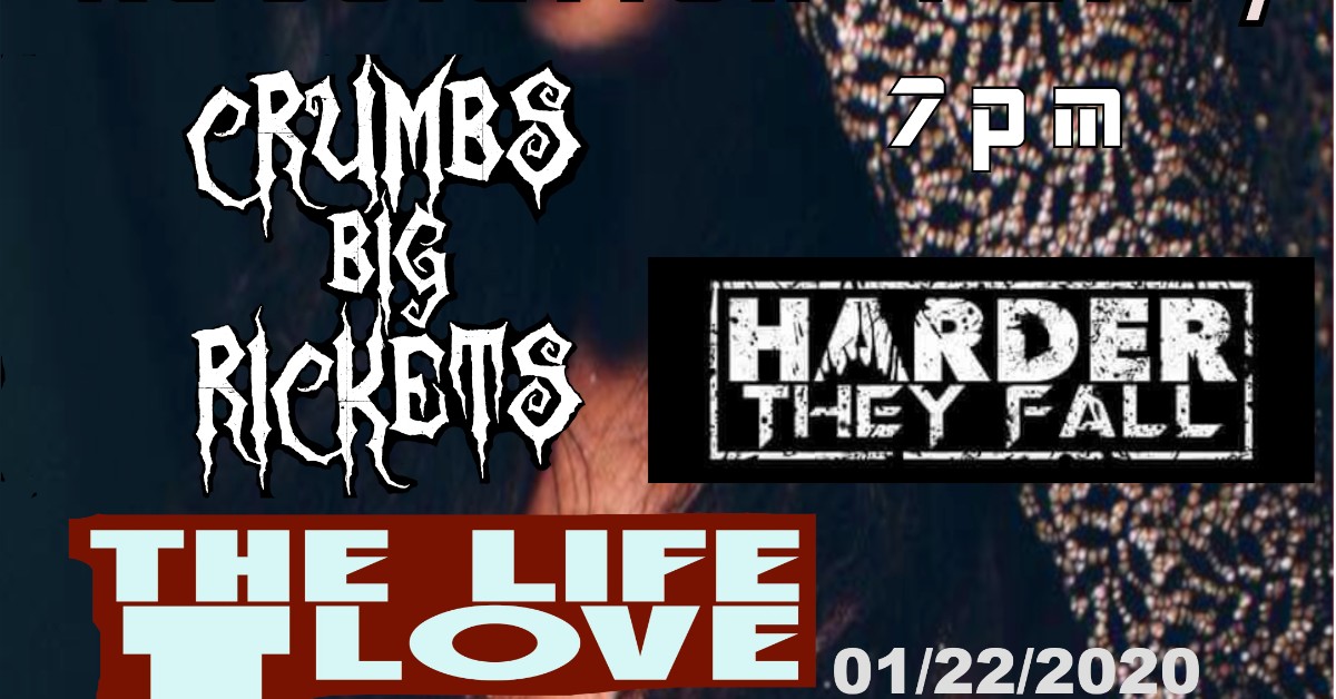 Crumbs Big Rickets Harder They Fall The Life I Love We